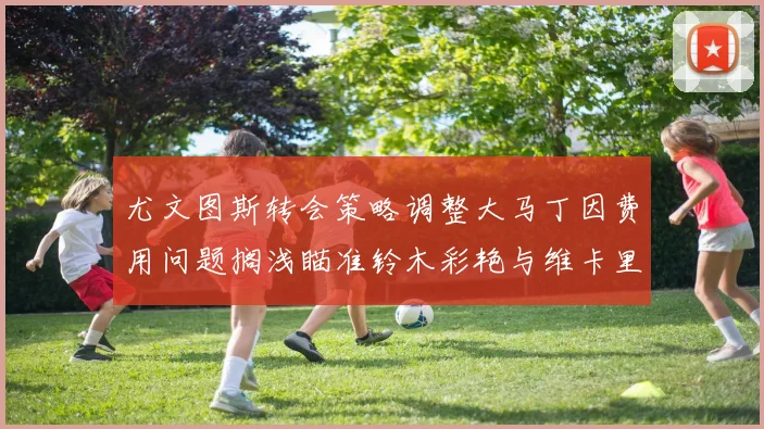 尤文图斯转会策略调整大马丁因费用问题搁浅瞄准铃木彩艳与维卡里奥