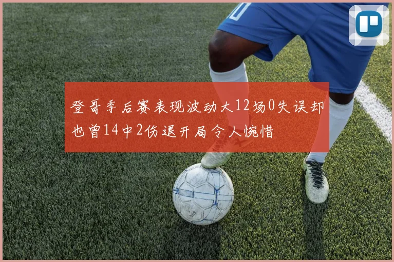 登哥季后赛表现波动大12场0失误却也曾14中2伤退开局令人惋惜